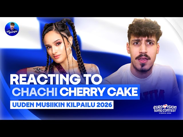 Reacting to CHERRY CAKE by Chachi (Finland 🇫🇮 UMK 2026)