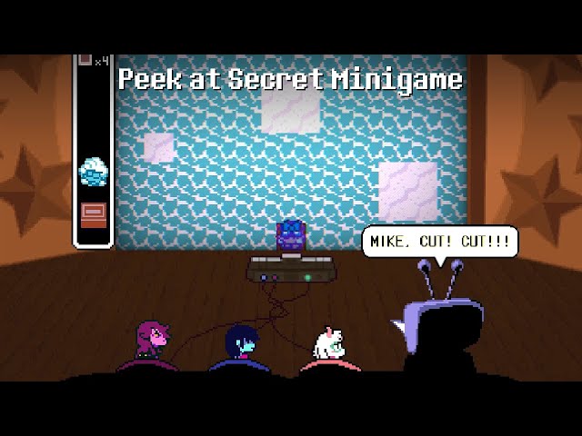 You Can Go Out of Bounds and Peek the Secret Minigame in the 2nd Board – Deltarune Chapter 3