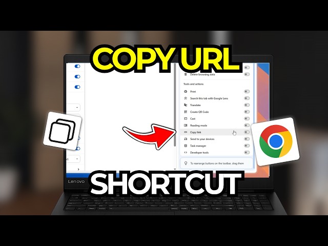How To Get A Shortcut To Copy A URL In Chrome | Tutorial 2026