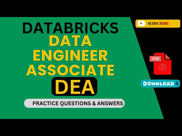 Patr#5 | Databricks Data Engineer Associate (DEA) | Practice Questions & Answers