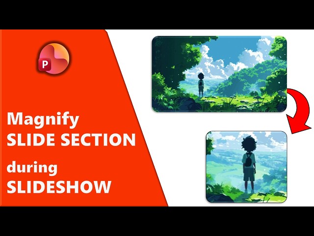 How to Magnify a Slide Section During the Slide Show in PowerPoint