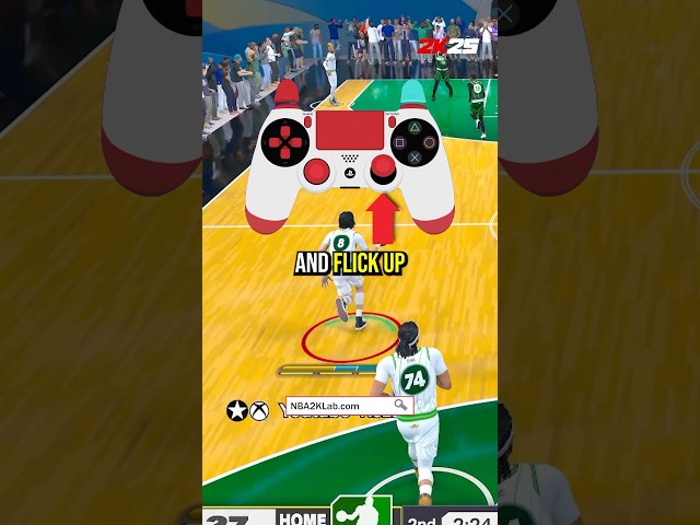 How to Dribble on NBA 2K25: Blow Out Dribble 2K25 Controls Guide #nba2k25 #2k25