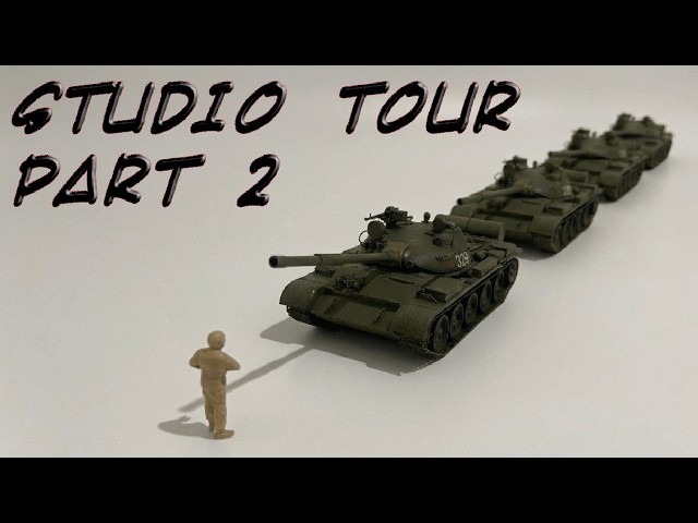 TOP 10 MODELS OF WAR | Studio tour 2/3 |