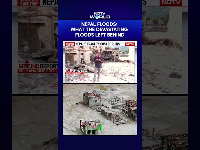 Nepal Floods: What The Devastating Floods Left Behind