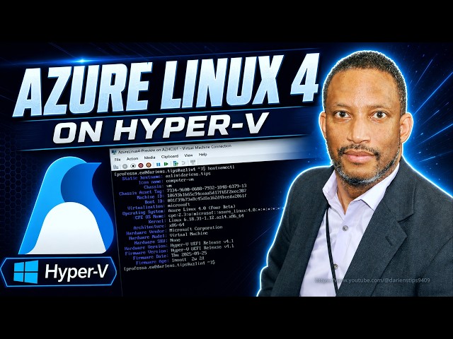 Install Azure Linux 4 on Hyper-V — Microsoft’s New Linux Distro