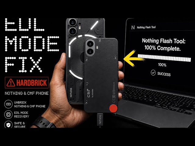 How To Fix Hardbricked Android Phone | How To Flash Nothing Phone | How To Flash CMF Phone