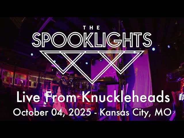 The Spooklights (live) from Knuckleheads - Full Show - 4k Multi-cam