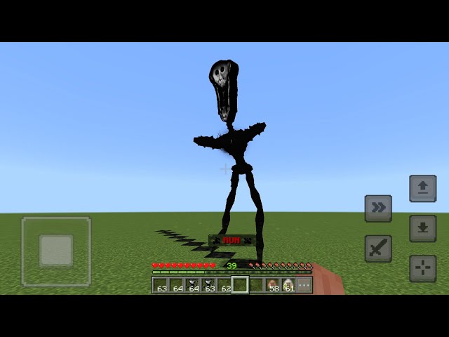 The Shadow in Nightmare Addon in Minecraft PE 