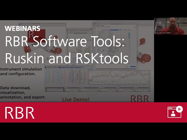 RBR Software Tools: Ruskin and RSKtools