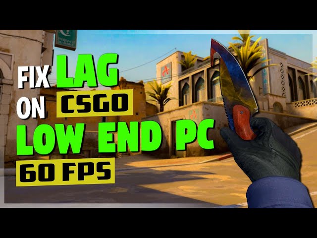 How to increase fps in CSGO without Graphics card ✅