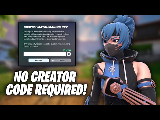 Host PRIVATE MATCHES in Fortnite for FREE! (No Creator Code Required)