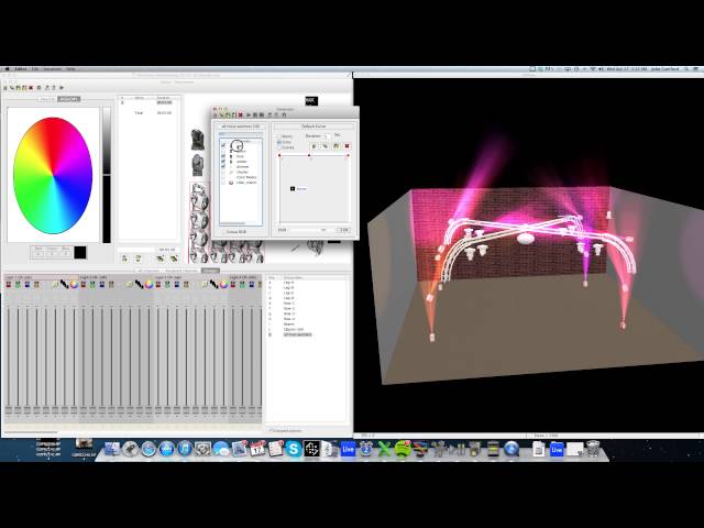 Chauvet Showxpress - Color Generator How To "CRAZY COLOR" DMX Lighting