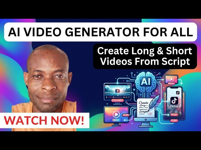 AI Video Generator: Create Long & Short AI Videos From Script Or Text With AI Video Creator / Maker