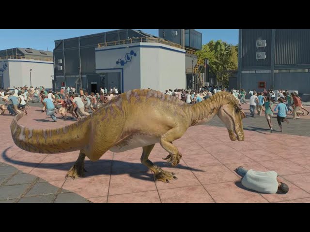 Jurassic World Evolution 3: Irritator breakout and human Rampage