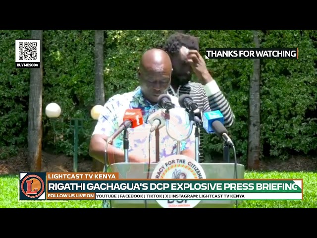 The MIRU voting technology will cost Ksh. 6.5 B, creating a Ksh. 2.5 B bribes to IEBC ~ Gachagua