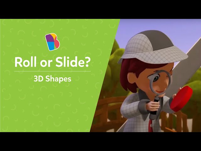 Roll or Slide? | BEL - Math | 3D Shapes