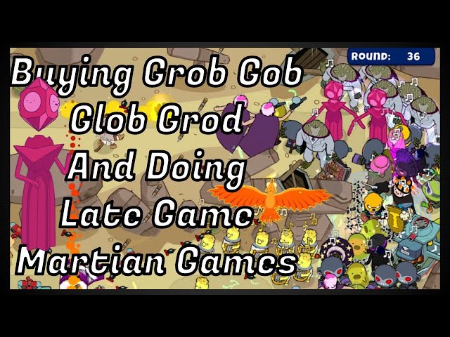 Buying Grob Gob Glob Grod and Going Late Game In The Martian Games! Insane Strategy and Power! Battd
