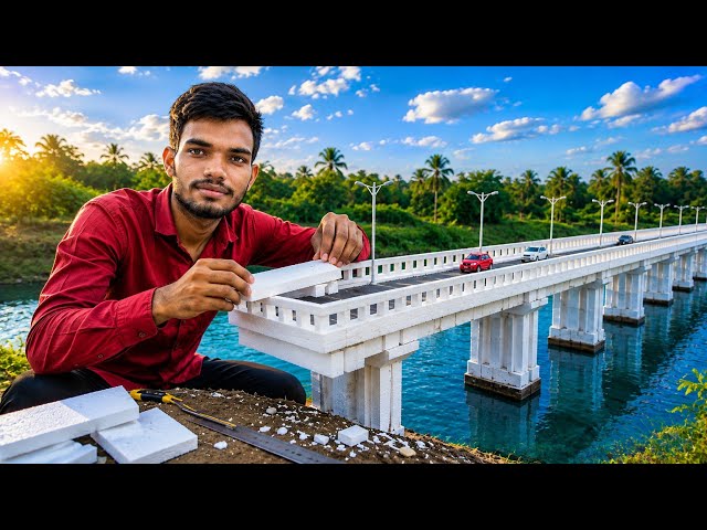 🔥 I Built a REAL Over Bridge Using Only Thermocol! 😱