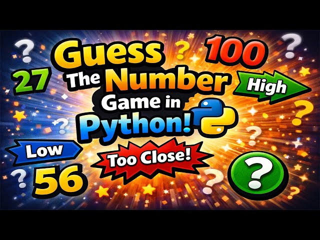 Build a Number Guessing Game in Python | Beginner Python Project