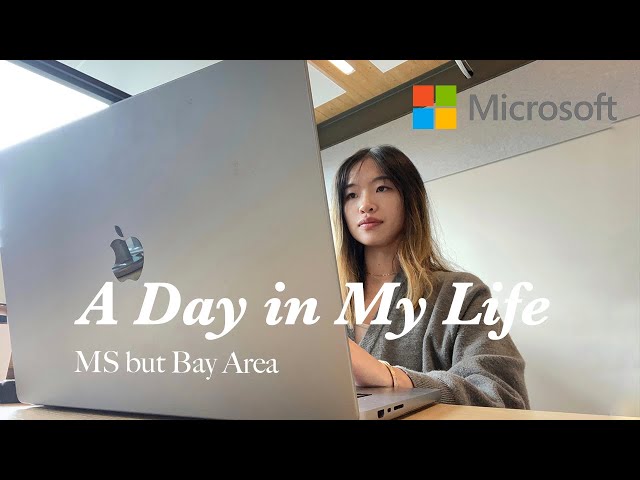 DAY IN MY LIFE AS A 23 Y/O MICROSOFT SOFTWARE ENGINEER 🖥️ // bay area edition