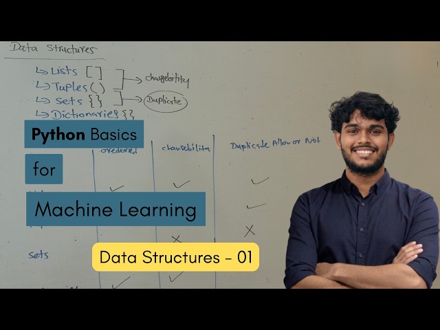 Python Basics |  Data Structures | Machine Learning | Sinhala