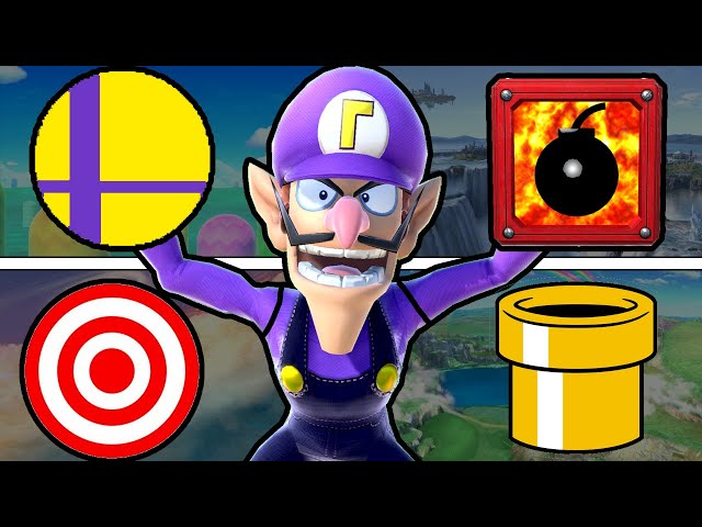 Can Waluigi COMPLETE 60 Challenges In Smash Bros Ultimate?
