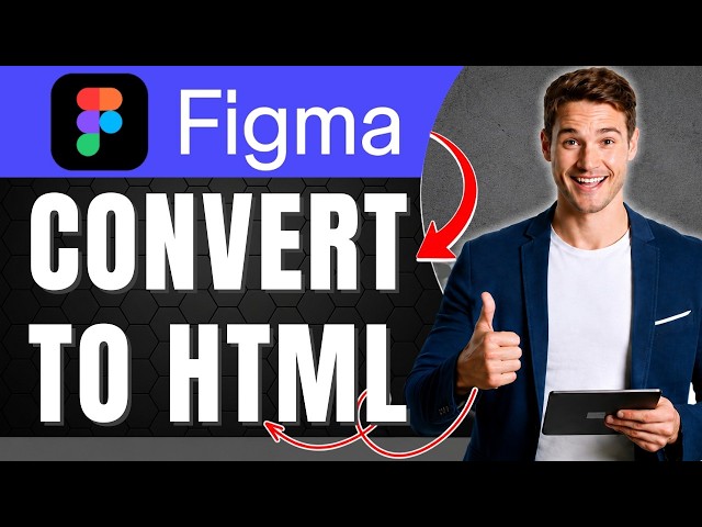 Figma to HTML CSS | How to Convert Figma Design to HTML CSS, Full Tutorial | Easily 2026