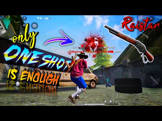 FREE FIRE BEST M1887 ONESHOT HEADSHOTS😮🔥