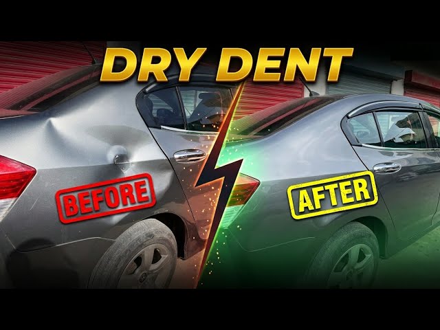 HONDA city dry dainting Rashid danting #￼ Working ￼ Shakeel on 