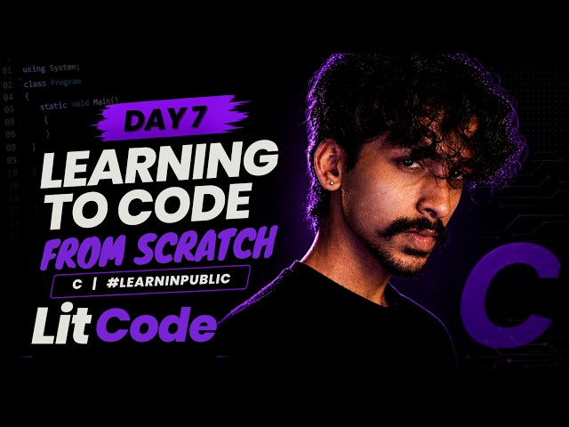 DAY 7 | Learning C From Scratch | DATA TYPES | #learninpublic