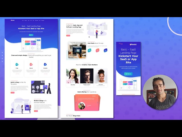 HTML-CSS Tutorial Lesson 143: Coding & Styling the Testimonials Section (Website #3 part-10)