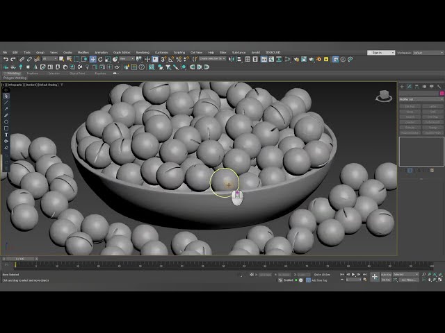 MassFX Tutorial in 3ds Max – Realistic Object Fall Simulation #shorts #shortvideo #max #tutorial