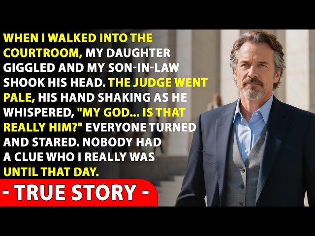 When I Walked Into The Courtroom, My Daughter Laughed, And My Son In Law Looked Away!