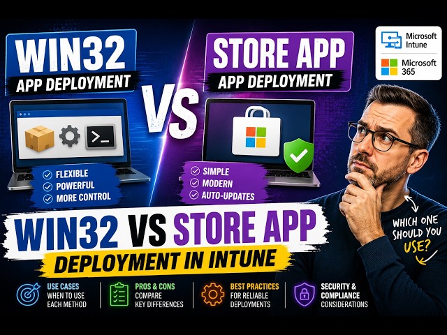 Win32 vs Store Apps in Intune — Which One to Use and When