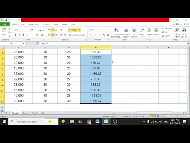 MS Excel me Salary Slip Kaise Bante Hai? Learn Easy Way #nitin_sir #sdi