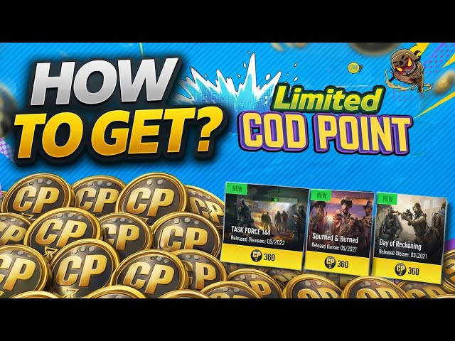 How to Get Limited 3,500 COD Points for FREE in COD Mobile
