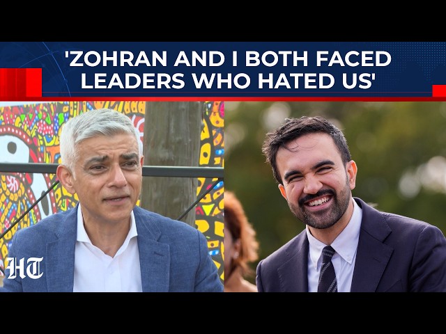 Sadiq Khan & Mamdani Stand United Against Trump? London Mayor Urges UK To Stand Up To Bullies