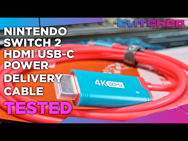 This Cable Replaces The Nintendo Switch 2 Dock - CABLETIME USB C to HDMI Cable Mini Dock Tested