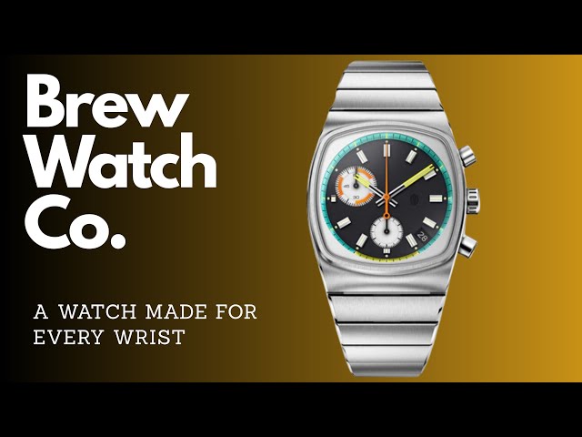 Brew Watch Company | The Ultimate Modern Retro?