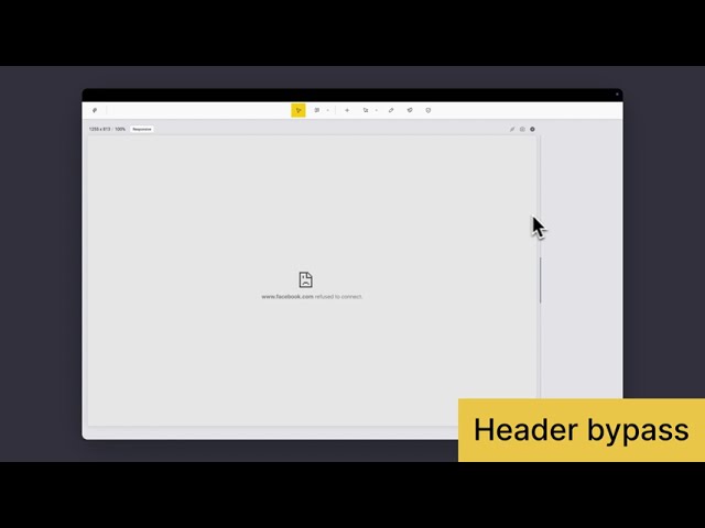 Bypass X-Frame-Options & CSP with Pixefy’s Header Bypass Button