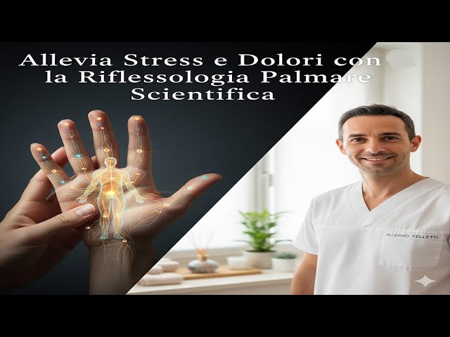 Allevia Stress e Dolori con la Riflessologia Palmare Scientifica di Alessio Felletti