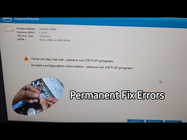 How to fix Error Time date Not Set invalid Configuration information (Permanent Fix)