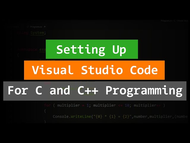 How to Set up Visual Studio Code ( vs code ) for C and C++ Programming