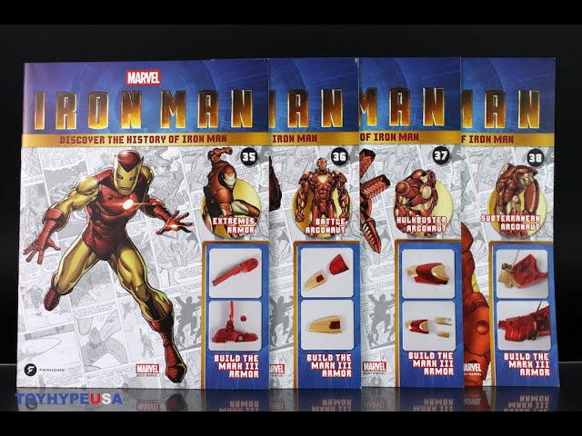 FanHome – Iron Man Partwork Build Up Model Subscription Box #10 Review