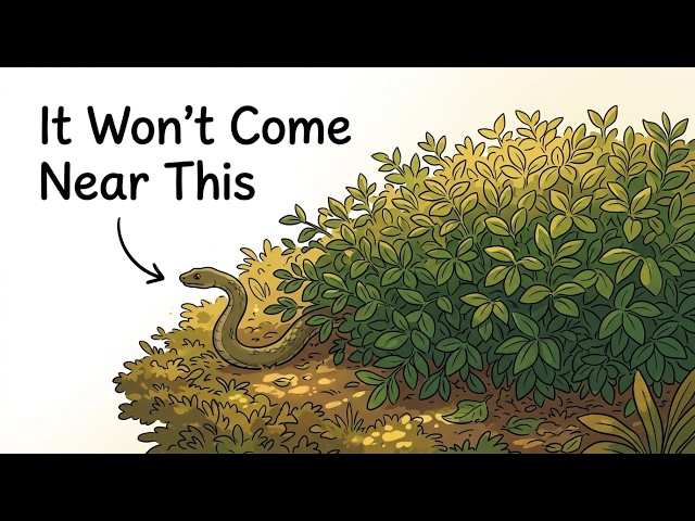 Never Remove This Plant From Your Yard — Snakes Won't Come Near It