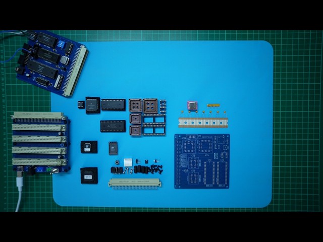 Minimalist Europe Card Bus (MECB) - Motorola 68008 CPU Card