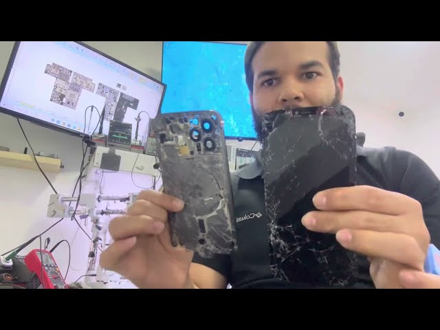 De chatarra a perfecto: reconstrucción total de un iPhone 12 Pro Max destruido con SWAP avanzado