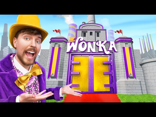 بنيت مصنع ويلي ونكا للشيكولاتة! | Willy Wonka's Chocolate Factory