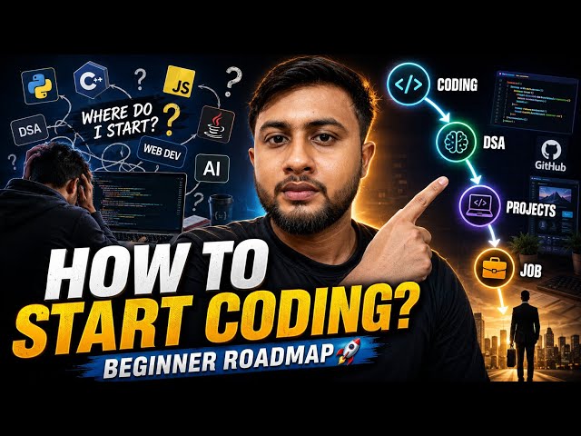 How to Start Coding? Beginner Roadmap | Just Stay Consistent @theUnfilteredManjeet