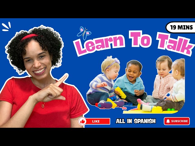 NEW | Learn To Talk | Speech Development For Babies | Spanish For Babies | Ms.Ramos